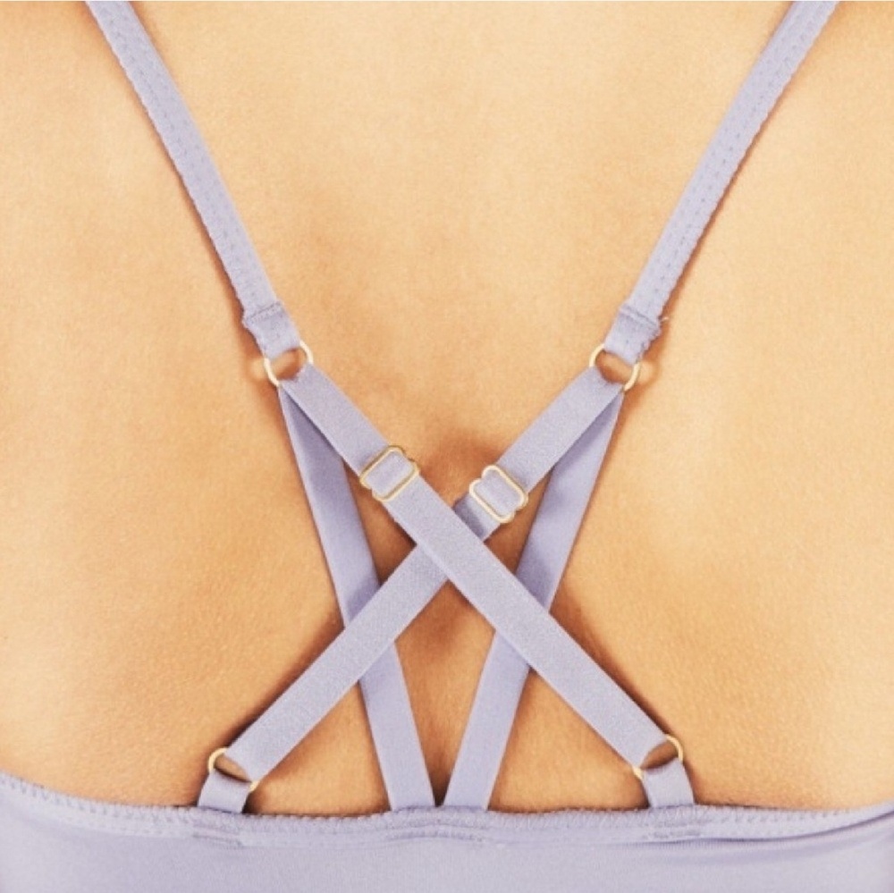 Manduka Pintuck Bra Lavender sheen Small   - Picture 3 of 4